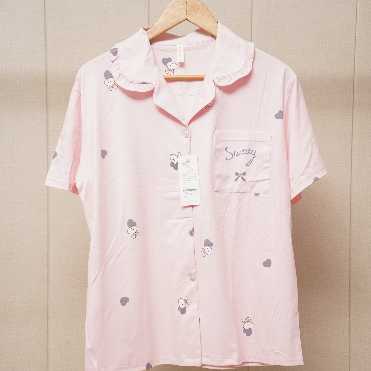 Sweet printed night suit