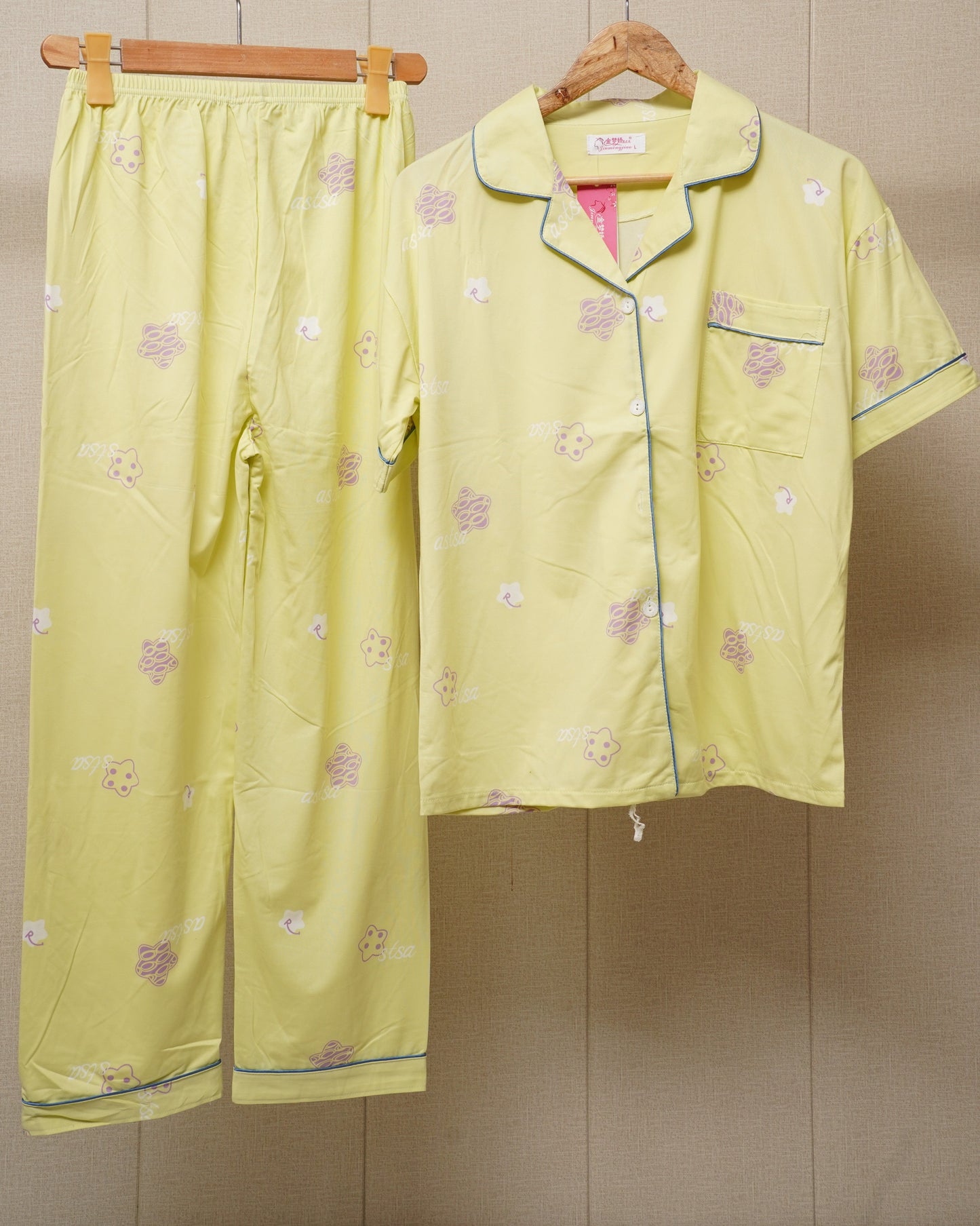 Sweet printed night suit