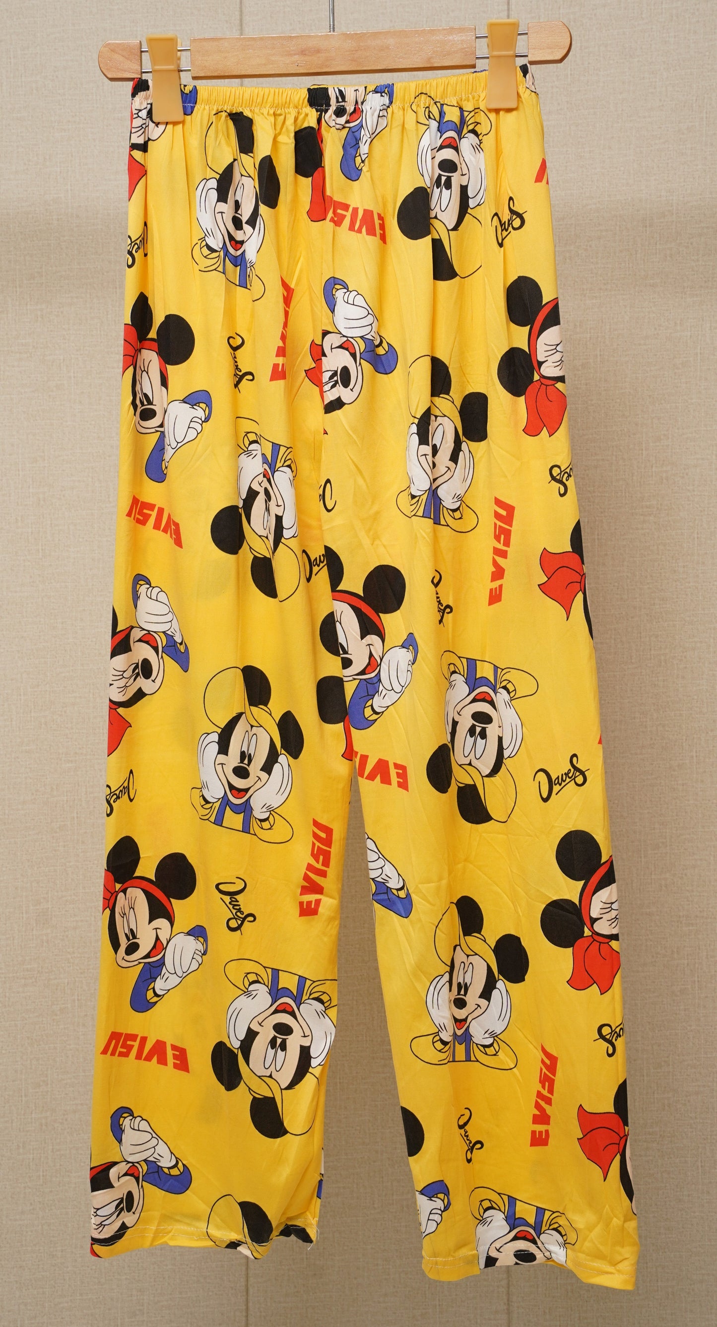Round neck printed sleapwear set