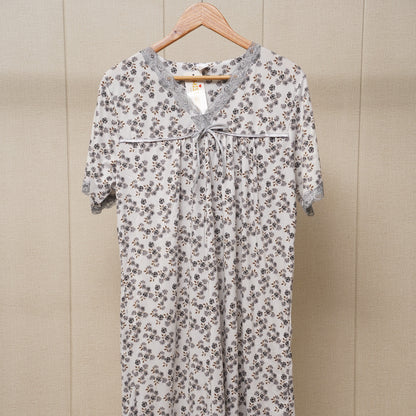 Casual long-sleeved night-shirt (WF-021)