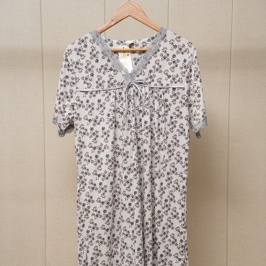 Casual long-sleeved night-shirt (WF-021)