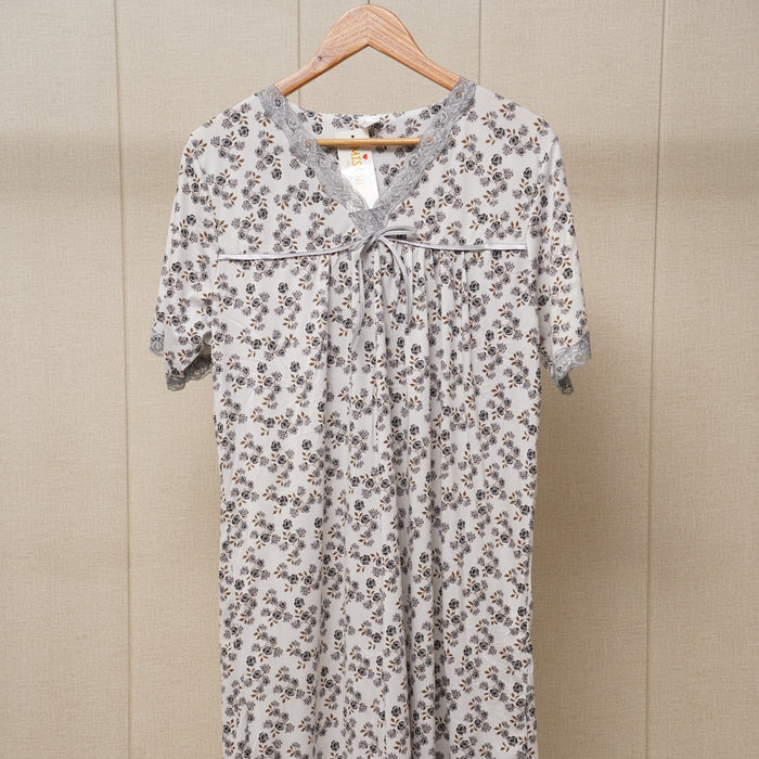 Casual long-sleeved night-shirt (WF-021)