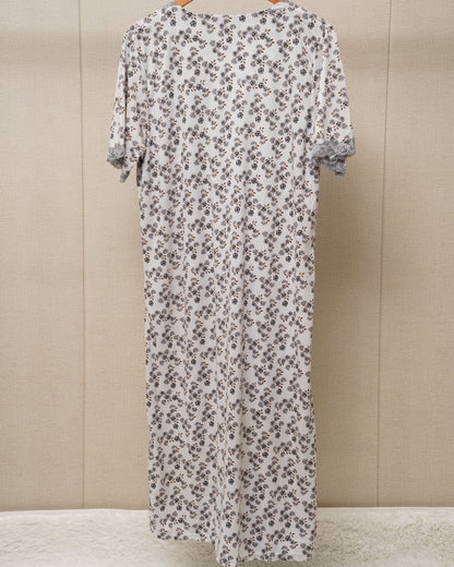Casual long-sleeved night-shirt (WF-021)