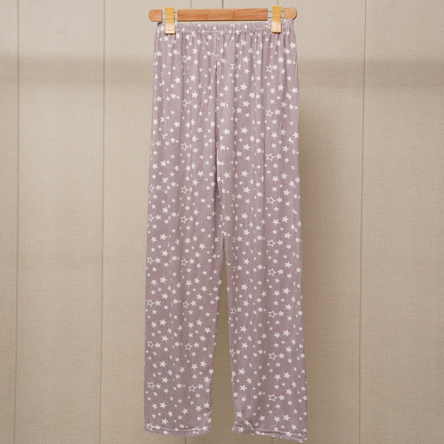 Top and bottom lace shirt with pajama (WF-022)