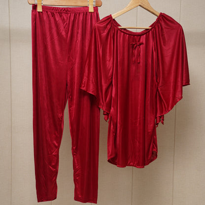 Women Top & Pajama Set (WF-027)