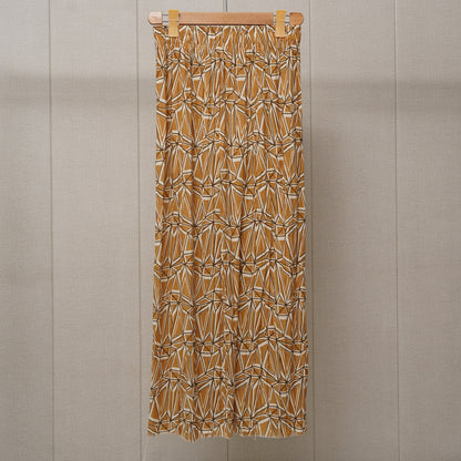 Peach Printed Linen Palazzo PL005 product view 1