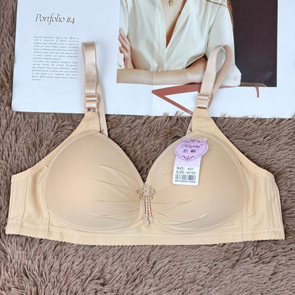 wire-free, breathable bra