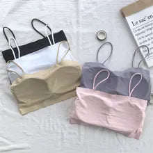 Ladies Soft Camisole Padded Bra (2180)