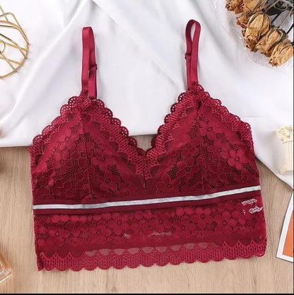 Women's Hollow Corset Padded Bralette (5004)