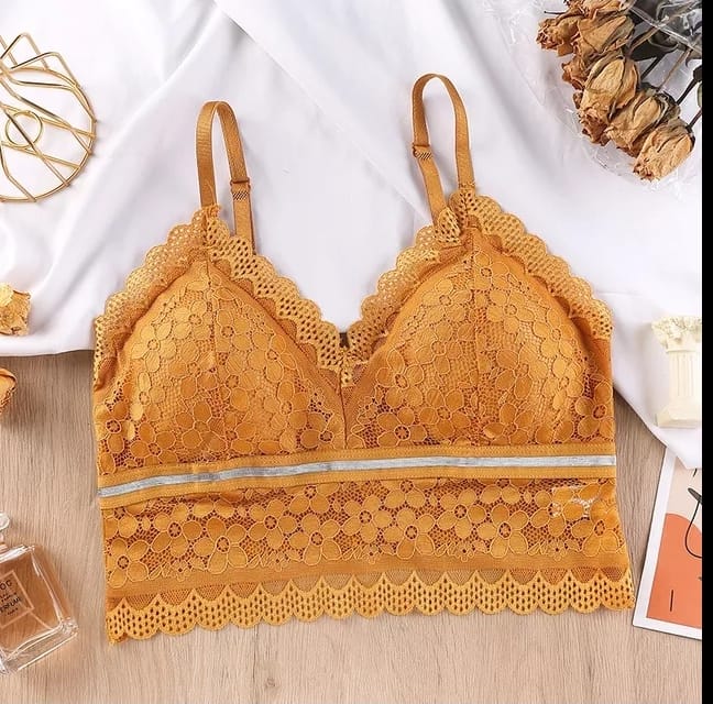 Women's Hollow Corset Padded Bralette (5004)