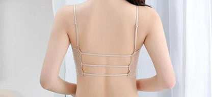 Lace Net Half Cup Bralette 6354 product view 3