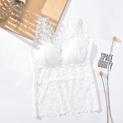 Women's  lace Camisole Bralette (Love 69)
