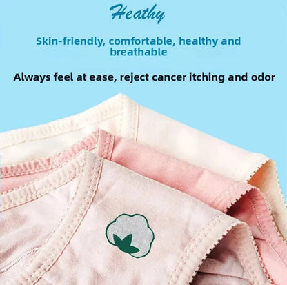 High Waist Pocket Design Cotton Underwear HWU001