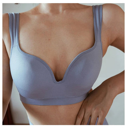 Push Up Cotton Wireless Sports Vest (2374)