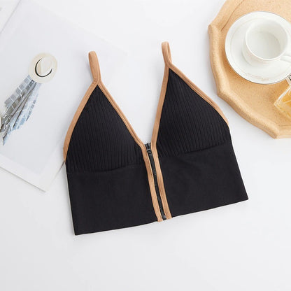 Women Yoga Tank Tops Padded Sports Bra With Removeable Pads (BR061)