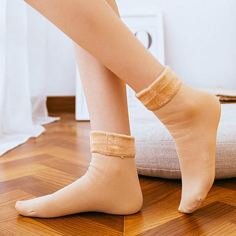 Ladies Pack Of 2 Warm Socks ( S-0001 ) - The Women Wears