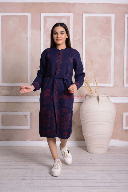 Ebony Clay Belted Cardigan CGN35 product view 1