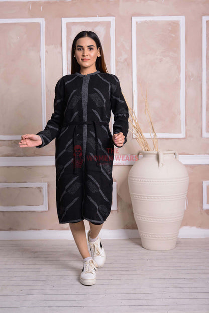 Onyx Belted Cardigan CGN39 product view 1