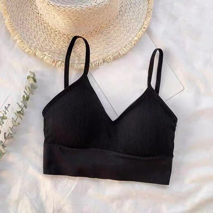 Crossed Suspenders Bralette Padded Bra SK_02