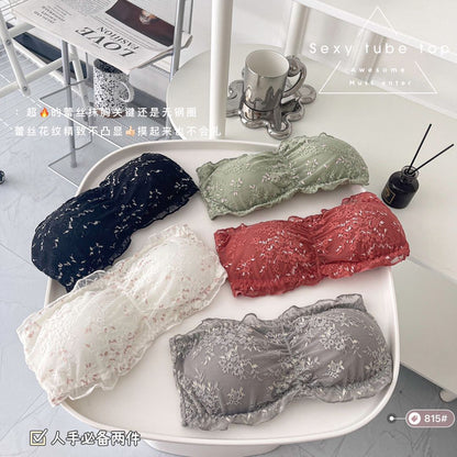 Korean Style Strapless Tank Up SK_05