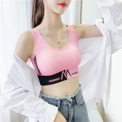 Women's Sports Soft Padded Free Sized Bra (1654)