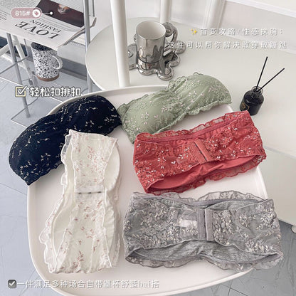 Korean Style Strapless Tank Up SK_05