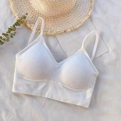 Crossed Suspenders Bralette Padded Bra SK_02