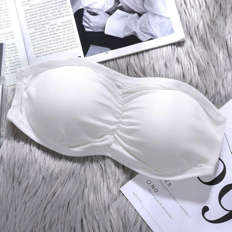 Tubular Side Opening Strapless Bralette With Removable Pads (BR026)