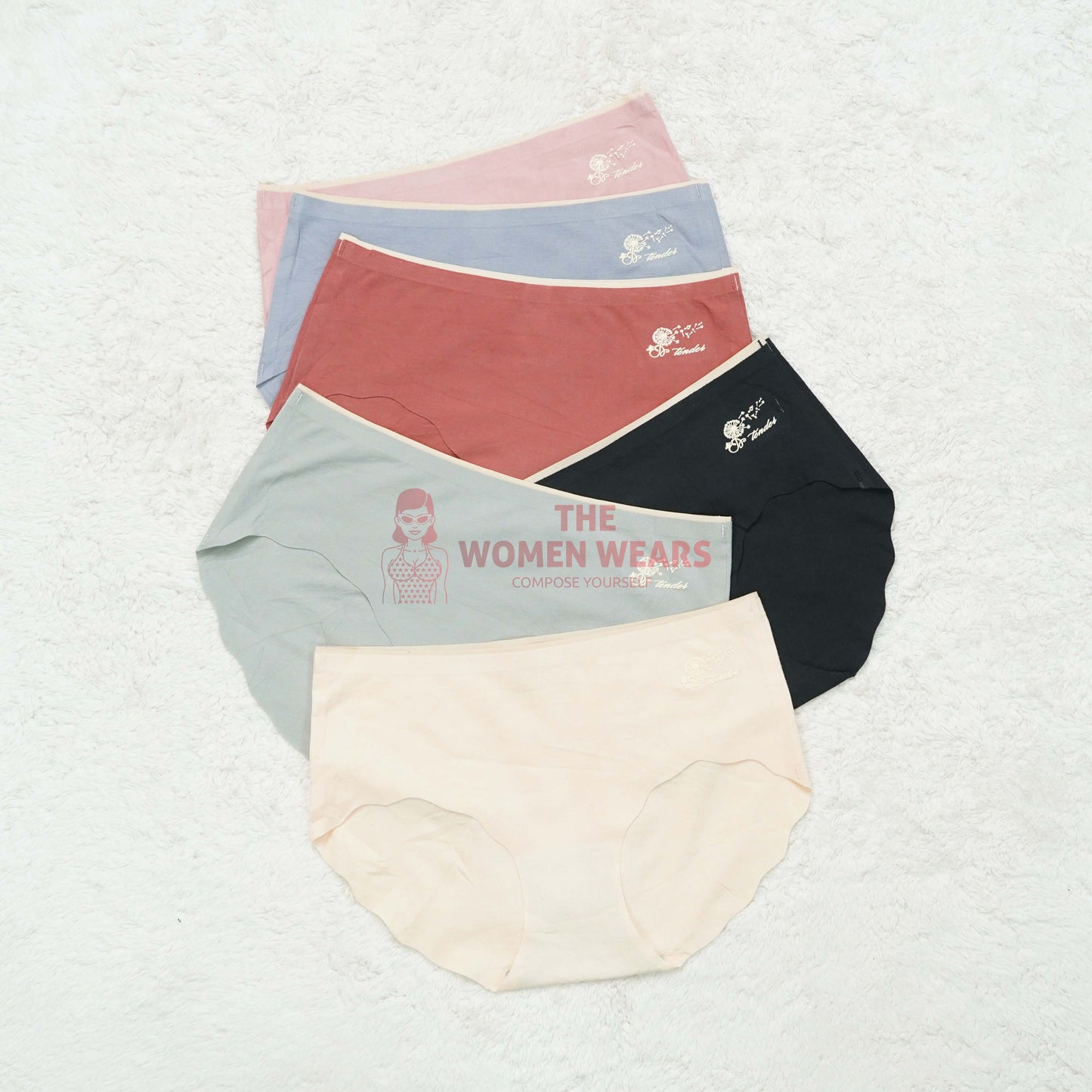 Girls Briefs Fashion Cotton Panties (ZN-063)
