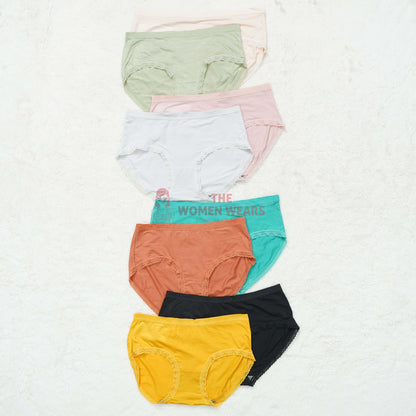 Border Lace Strechable Panties (ZN-060)