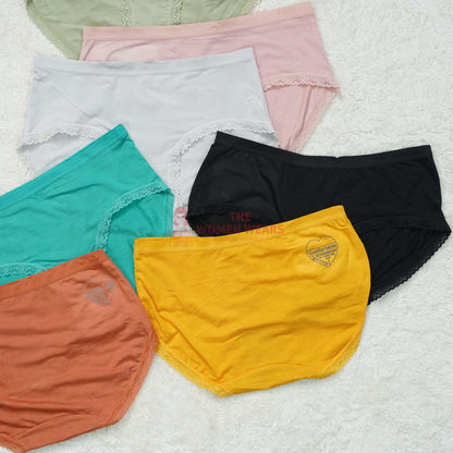 Border Lace Strechable Panties (ZN-060)