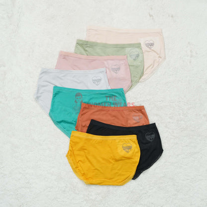 Border Lace Strechable Panties (ZN-060)