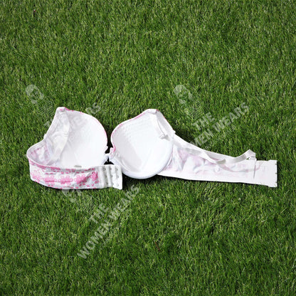 Poly Cotton Flower Print Push Up Padded Bra (3912)