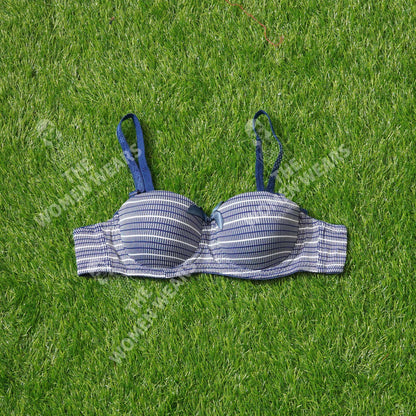 Lining Printed Padded Underwire Bra (31175)