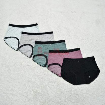 Teen's Cotton Panty With Lace Border (K167)
