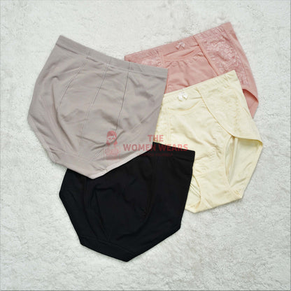 Pack of Two Comfort High Waist Lace Underwear (555)