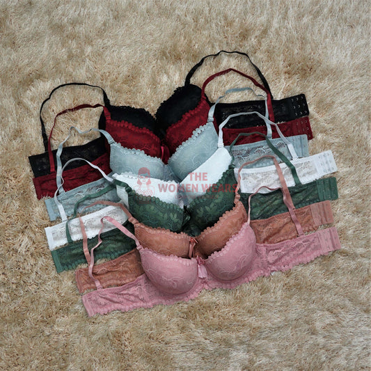 Ladies Pushup Adjustable Bra (27007)