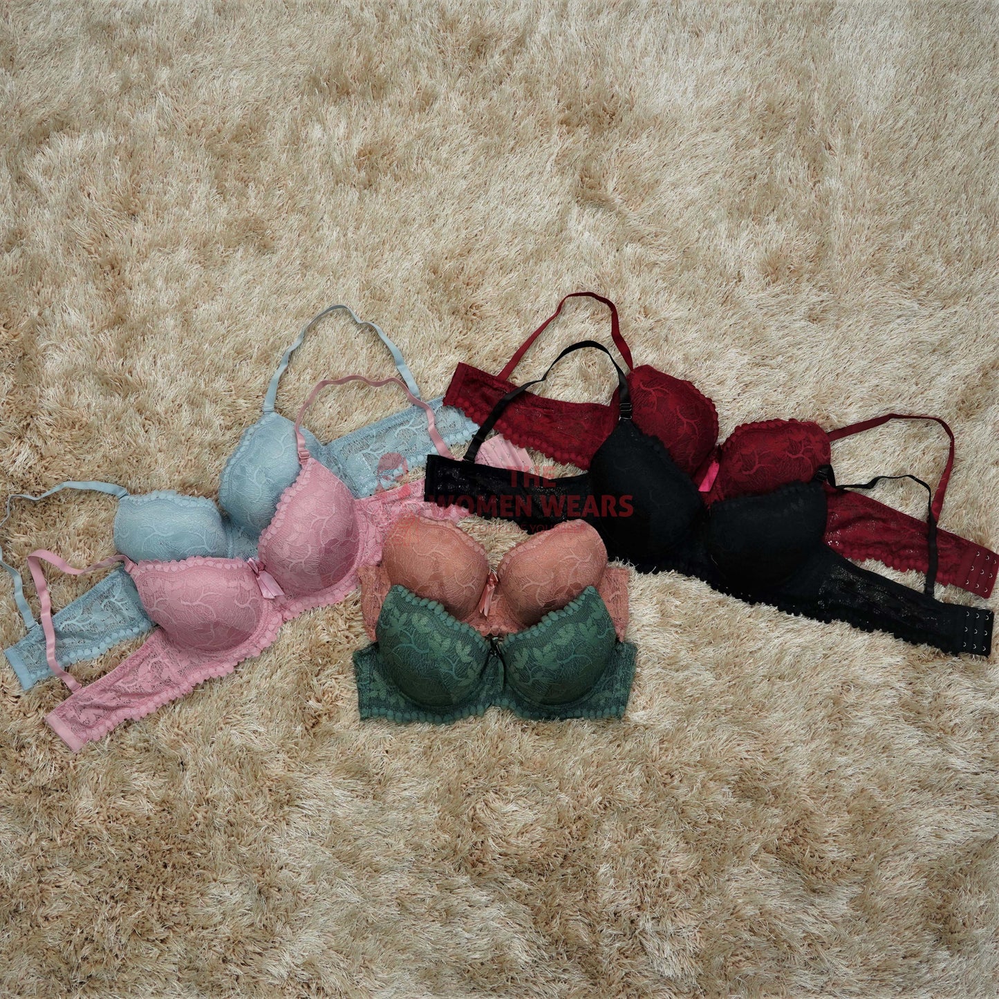 Ladies Pushup Adjustable Bra (27007)