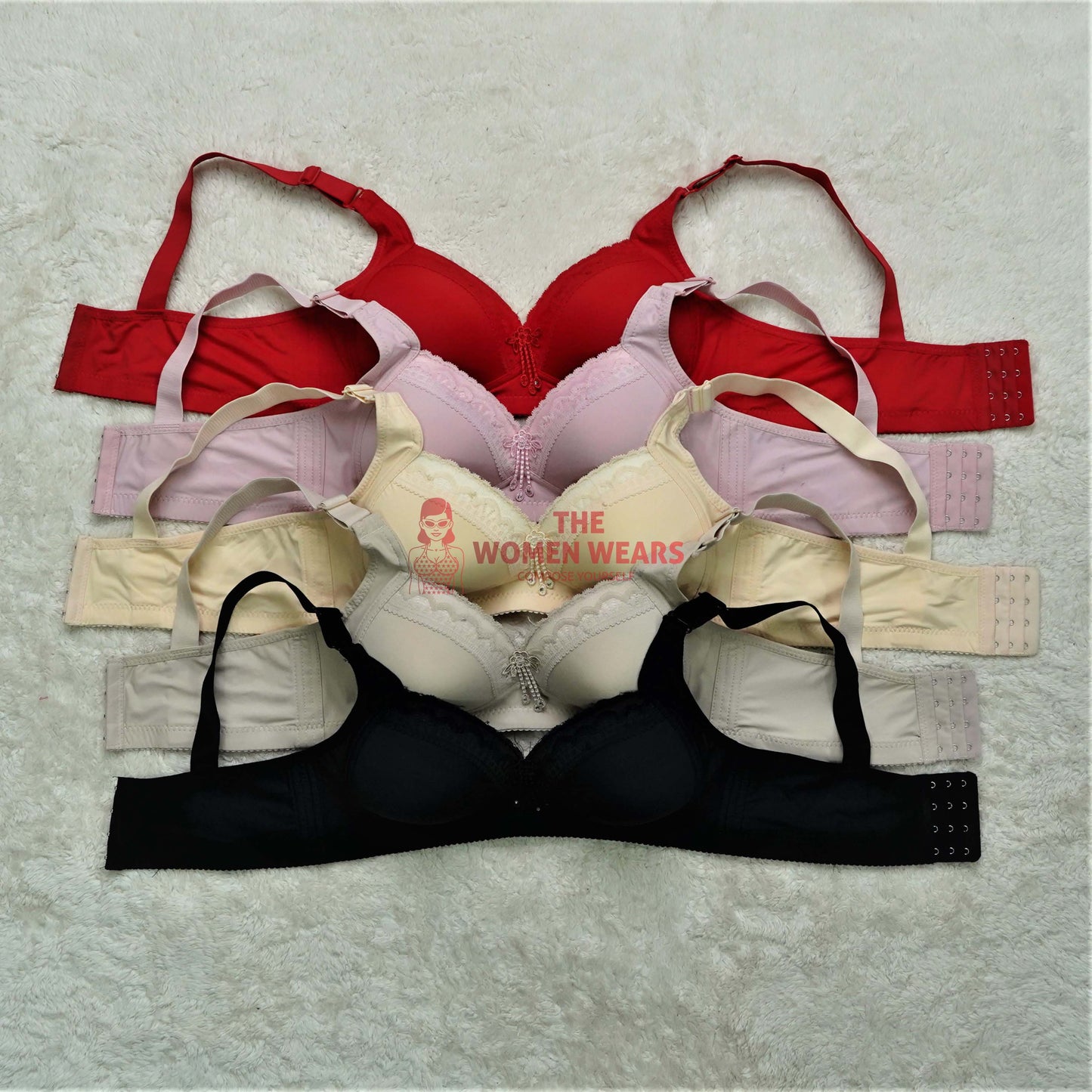 Ladies Non-Wired Light Padded Bra (TWW)