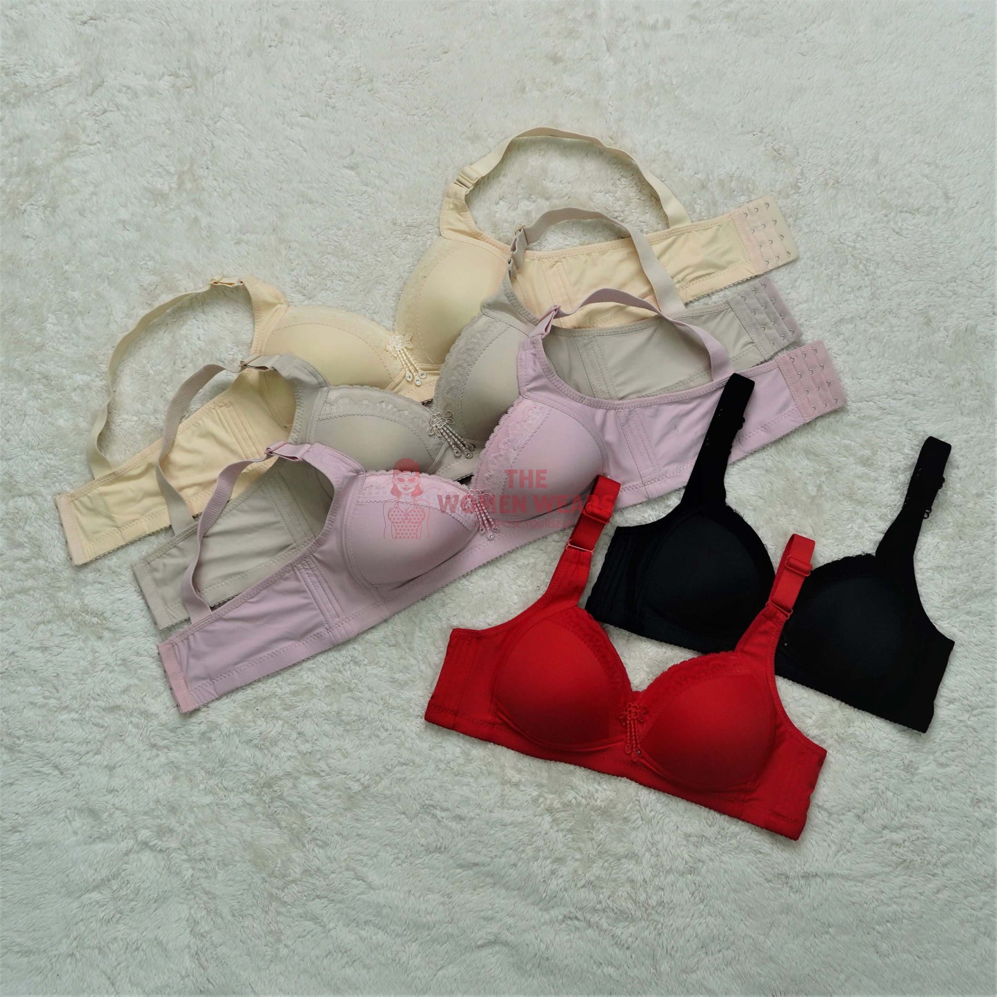 Ladies Non-Wired Light Padded Bra (TWW)