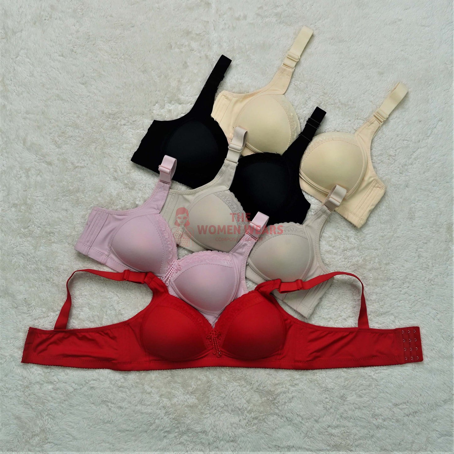 Ladies Non-Wired Light Padded Bra (TWW)