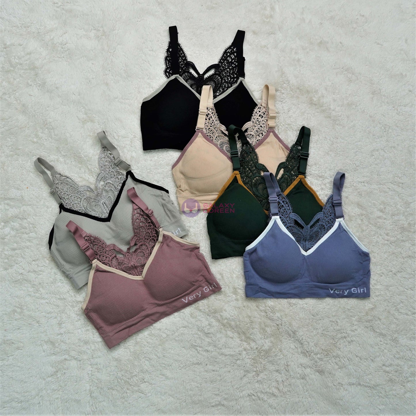 Ladies Seamless Beauty Back Butterfly Bra (0324)