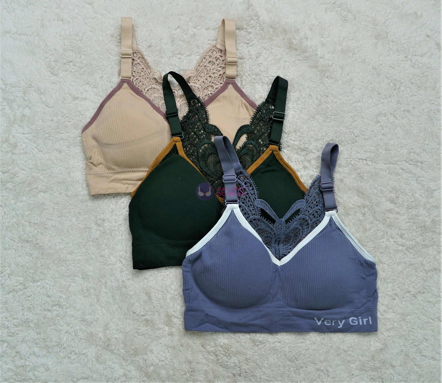 Ladies Seamless Beauty Back Butterfly Bra (0324)