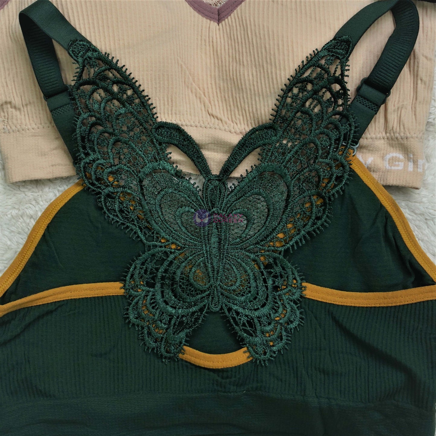 Ladies Seamless Beauty Back Butterfly Bra (0324)