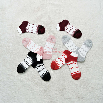 Three Pack Transparent Anklet Net Socks SK0001 product view 3