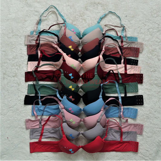 Girls Romantic Lovely Pushup Colorful Bra (3424)