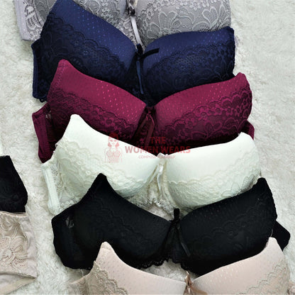 Girls & Beautiful Lace Non Wired Bra Pantie Set