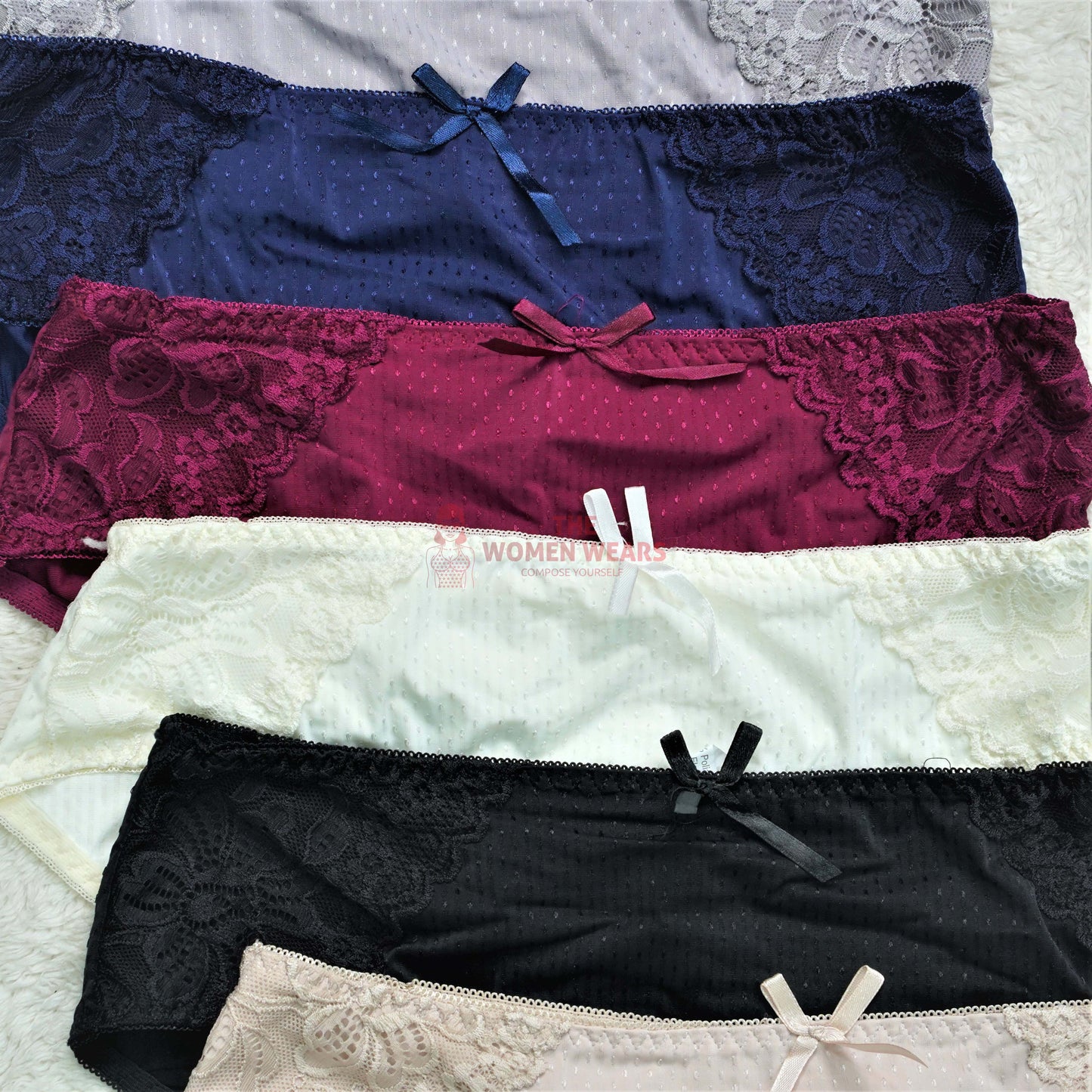 Girls & Beautiful Lace Non Wired Bra Pantie Set