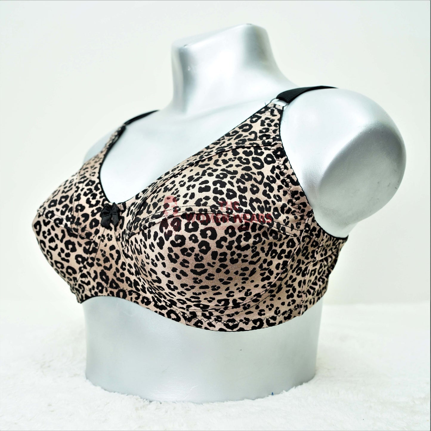 Women's Casual Cheetah Print Warm Bra (25301)