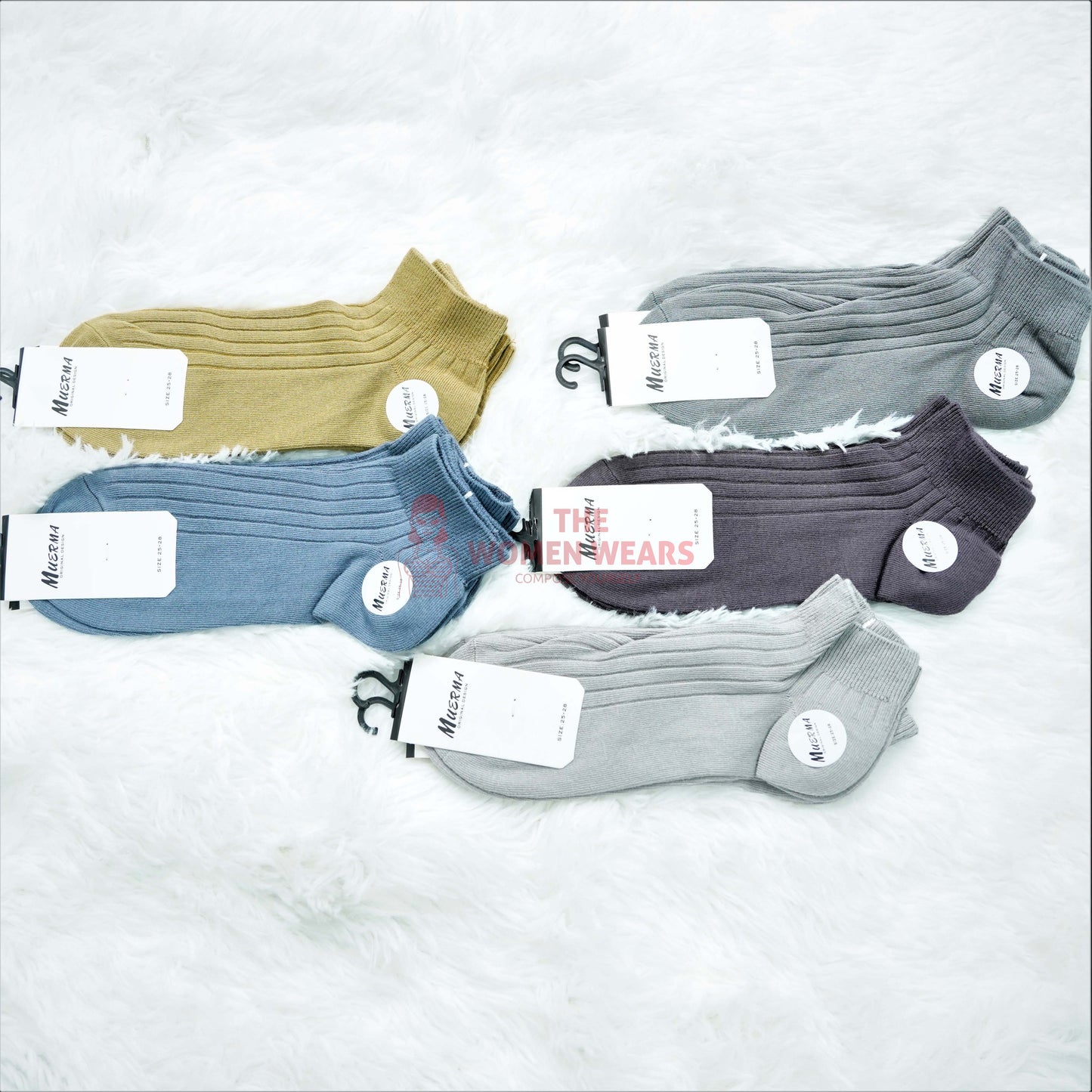 Muerma Solid Colorful Socks (459)